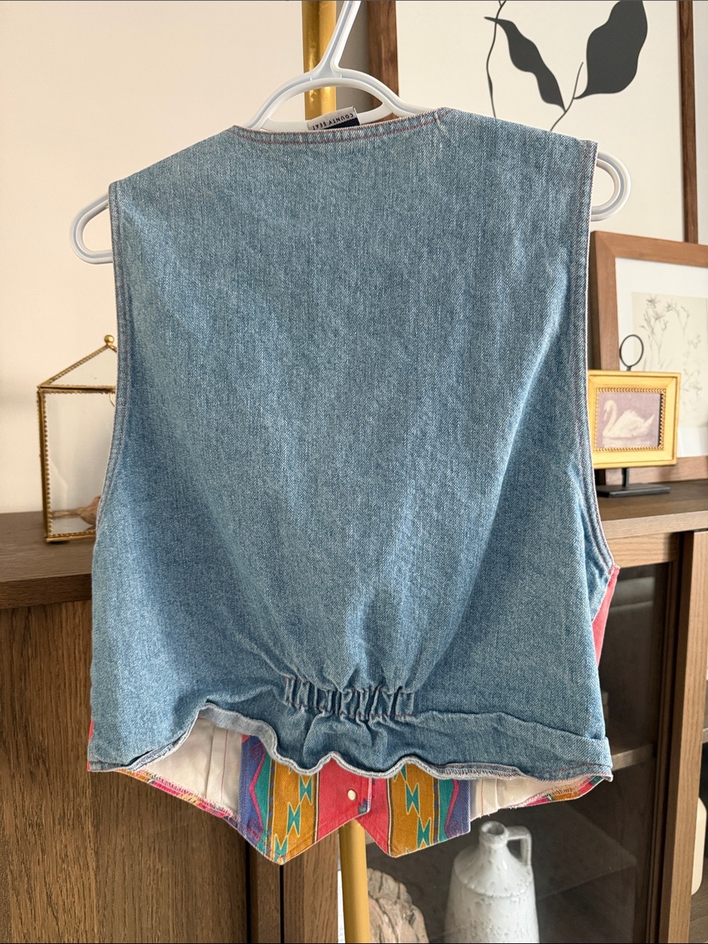 39. DENIM VINTAGE VEST - PTP 20 - Picture 5 of 5